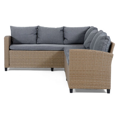 Manleen 70.8'' Wicker Outdoor Patio Sectional
