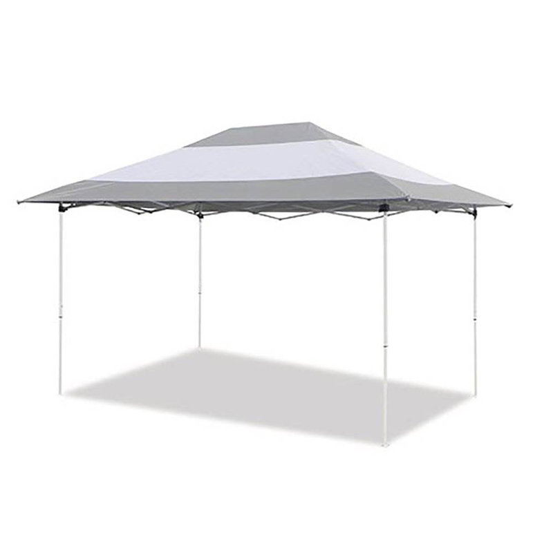 Z-Shade 14 x 10' Grey/White Prestige Instant Shade Outdoor Canopy Shelter