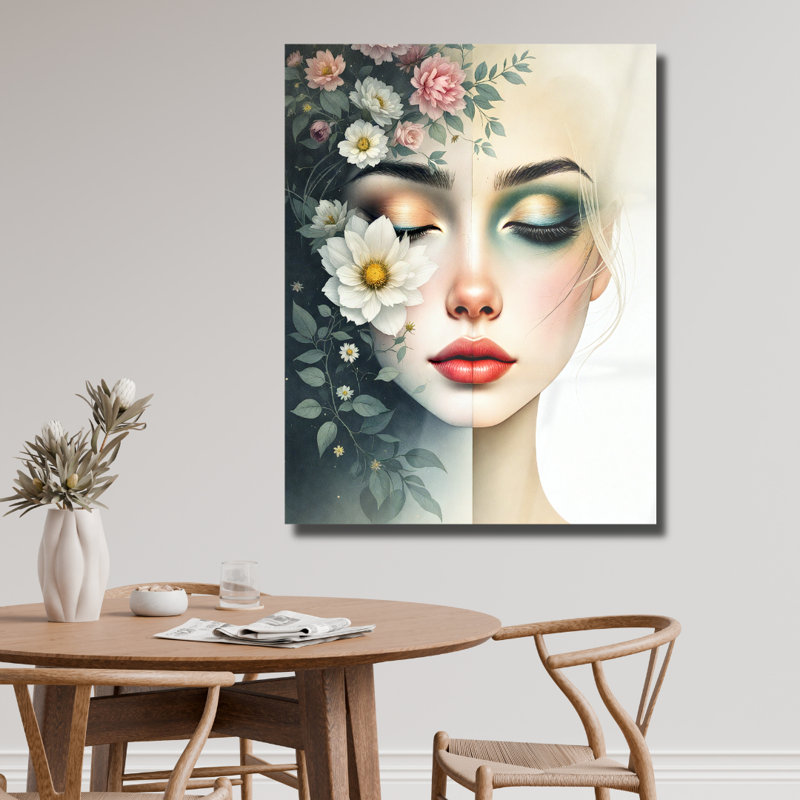 Art mural en verre trempé, H 40 po x l 30 po