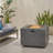 Square Iron Fire Pit-50 000 BTU-796407222