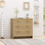 Commode 4 tiroirs en rotin-196954284