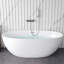 Baignoire autoportante intégrée de style japonais 59,5 po x 30,71 po-133145462