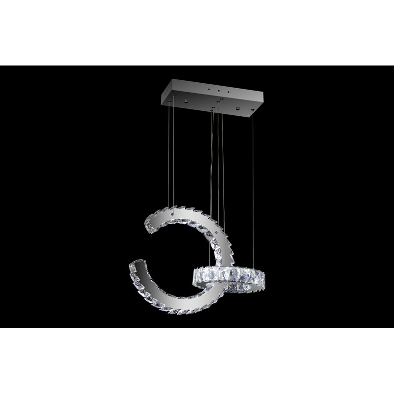 Plummer 1 - Light Crystal LED Chandelier