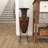 Cissell Iron Floor Vase