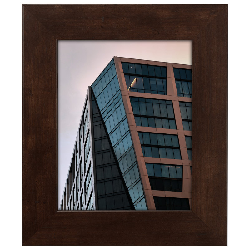 Cadre photo mat simple, 20 x 24, Brun moka