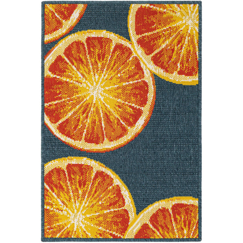 Outdoor Modern Rug, Rectangle 2' x 3'1"