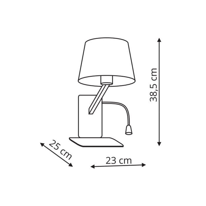 Katara Armed Sconce, White