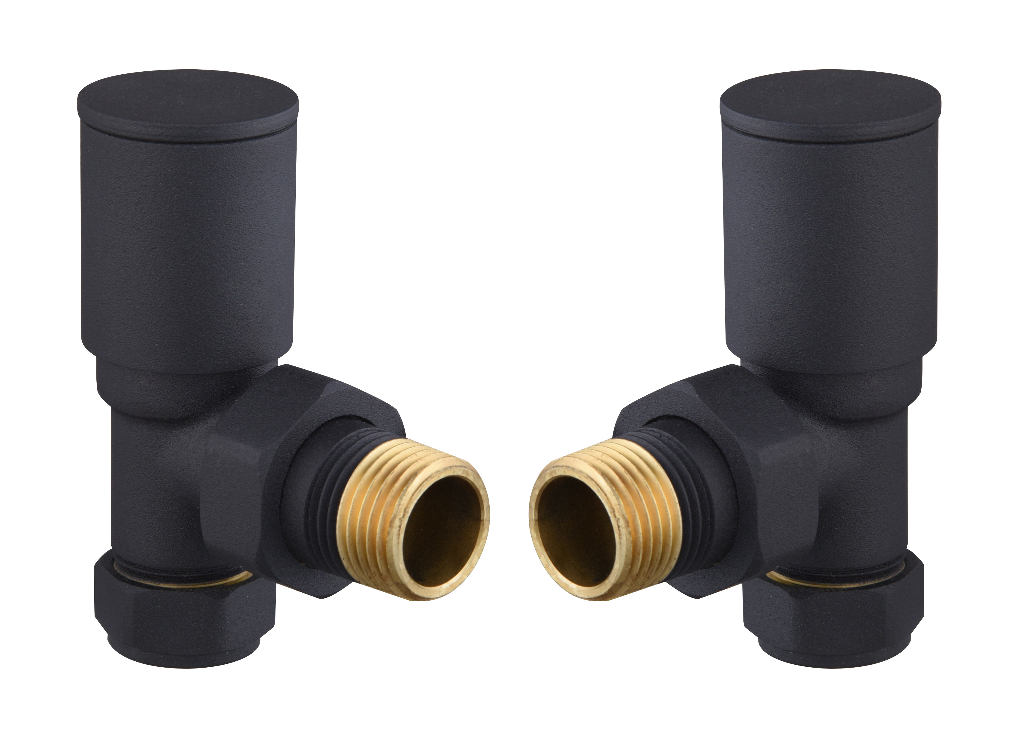 Round Angled Valves