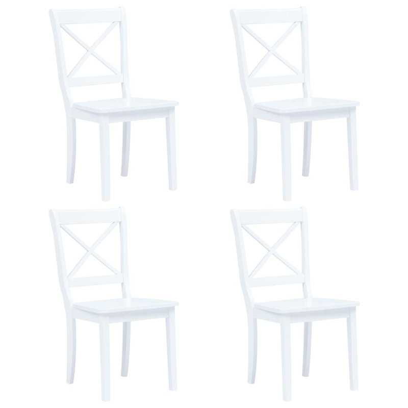 Gilbert 45cm H Side Chair, White, 4