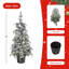 Ensemble de 2 sapins de Noël lumineux