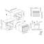 SMEG 30 po Conv. Four, classique