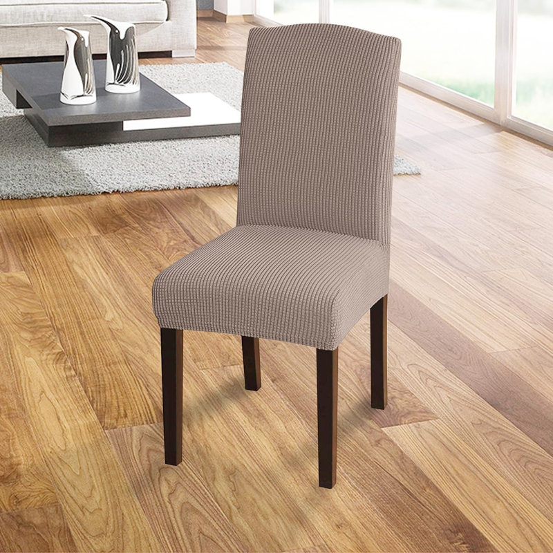 Polyester Box Cushion Dining Chair Slipcover