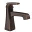 Robinet de salle de bain monocorps avec drain Ashlyn, robinet de salle de bain à poignée simple
