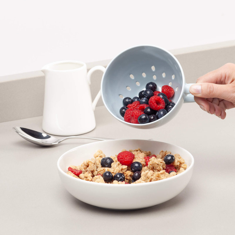 Keep it Handy Berry Cup Colander, 10cm, Duck Egg Blue