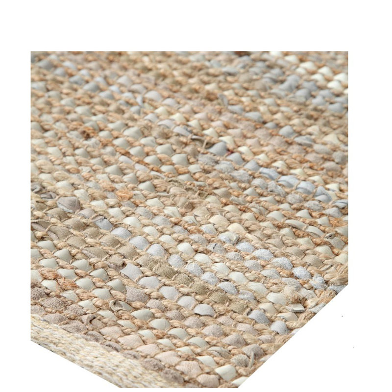 Tapis de zone ivoire 5,2 pi x 7,8 po super kazak fait main Susan