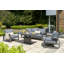 Ashot Babingley 3 Seat Outdoor Lounge Set with Gas Adjustable Table