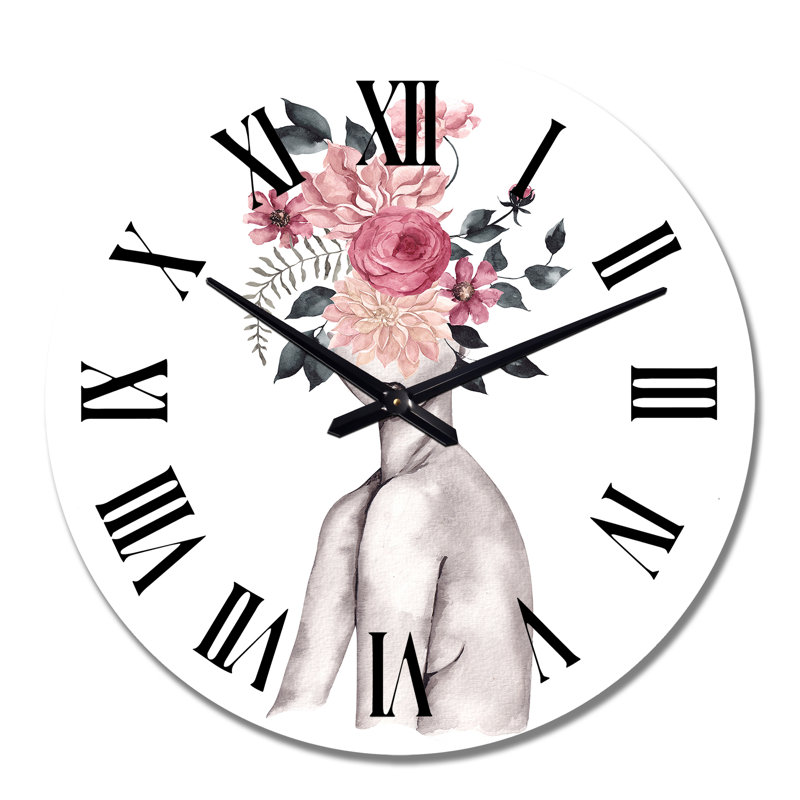 Horloge murale surdimensionnée Momie, Grand