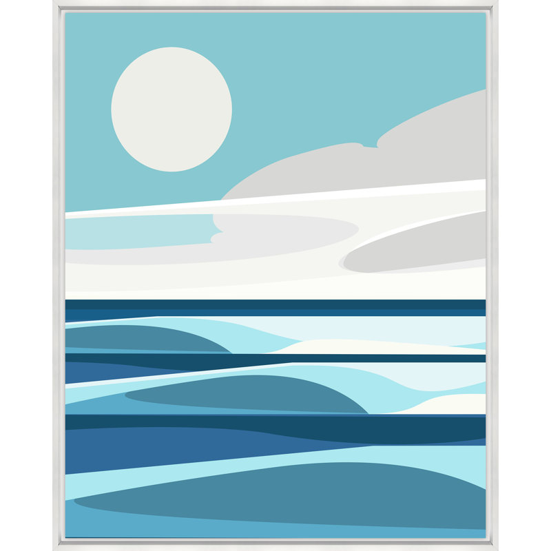 «Ocena Waves I» par Richard Ryder, H 43,5 po x l 37,5 po