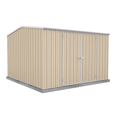 Absco Premier 10 ft. W x 10 ft. D Metal Storage Shed