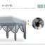 Tente avec auvent Pop Up Outsunny-128770151