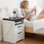 70cm W Bedside Table