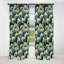 Damask Green Art Decor Pattern - Damask Curtain - Blackout Damask Curtain - 1 Panels-107534611