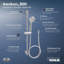 Awaken B90 Full/Standard Handheld Shower Head-875566472