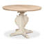 Round Pine Wood Dining Table