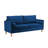 Vinyl 67'' Reception Loveseat-1428682389