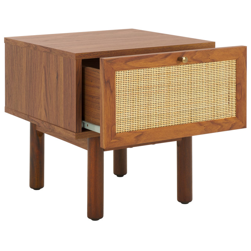 Angeliana 15.35'' W Nightstand, Walnut