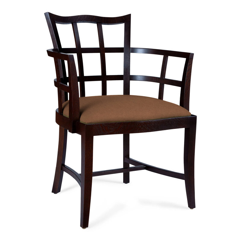Surrey Hills Upholstered Arm Chair, Perigold Banks Ochre