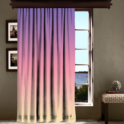 Semi Sheer Curtain Single Panel