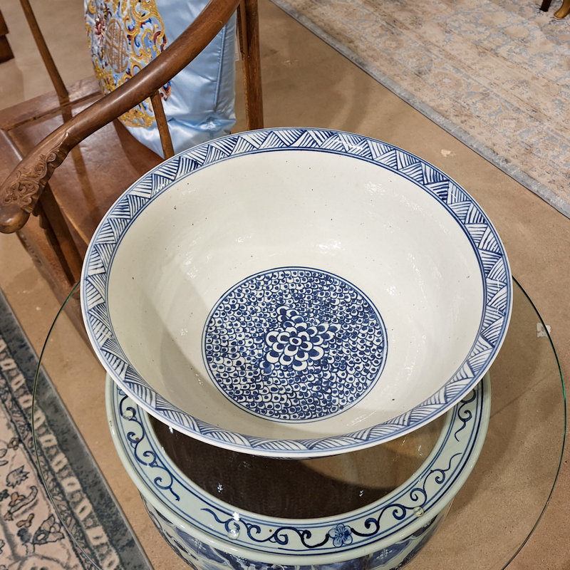 Bol décoratif en porcelaine fait à la main