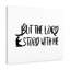 The Lord Stood Me - Wrapped Canvas Print-1530259739