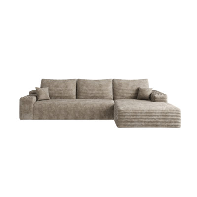 Y119-3R-CAMEL 3Seater Right Camel by Wrought Studio