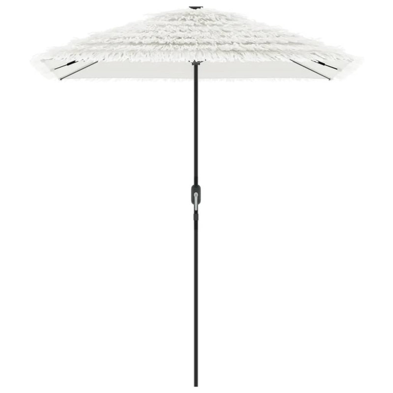 Beach Parasol, 250cm H x 300cm W x 200cm D, White