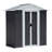 Outdoor Storage Shed With Aluminum Alloy Frame-123099311-123099309