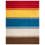 Tapis rayé en laine tissé à la main Frann-21272225