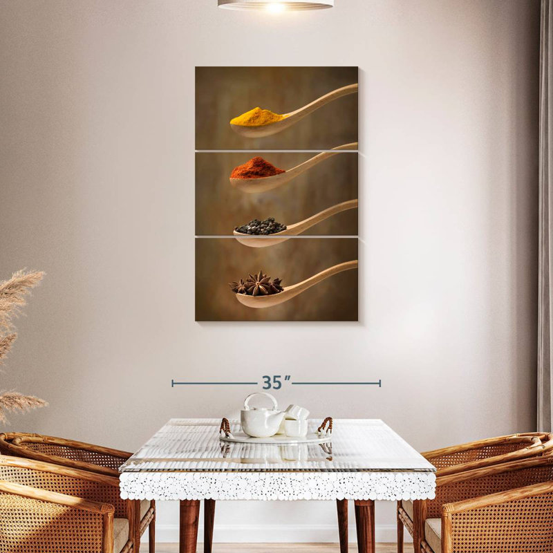 Yarlin Asian Cuisine Spices, 45" H x 28" W