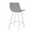 Voshon Leather 41” Counter Height Bar Stool With Stainless Steel Legs-1763157269