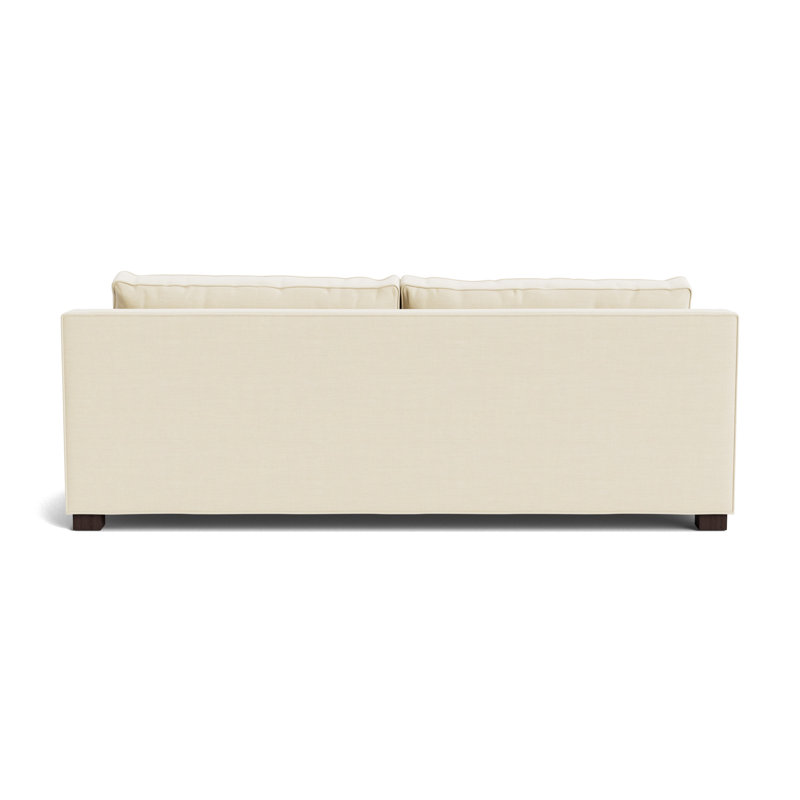 Keaton Slope No Nail 94 Sofa, Performance Linen - Cream, Java