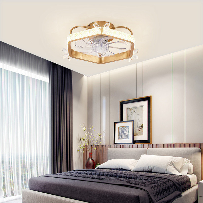 Ventilateur de plafond 18,9 po avec lumières DEL Karalina