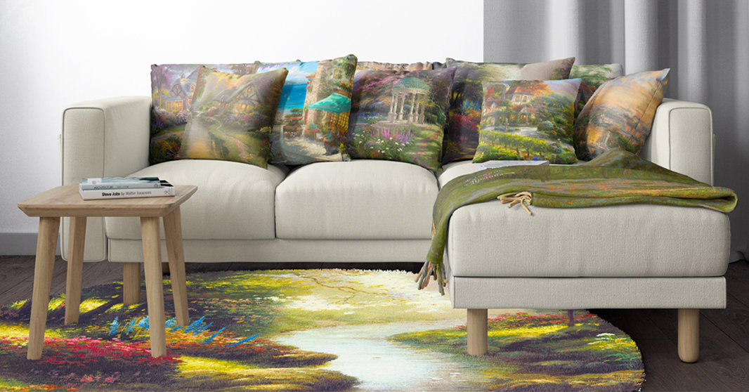 Discover the Thomas Kinkade pillow collection