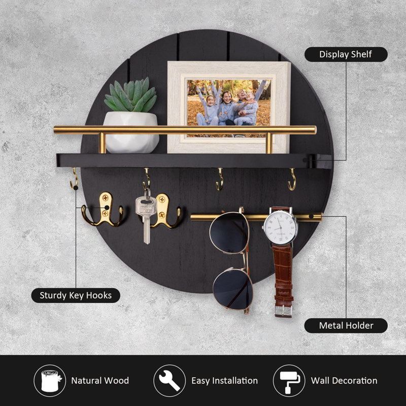 Wall Organizer, Black