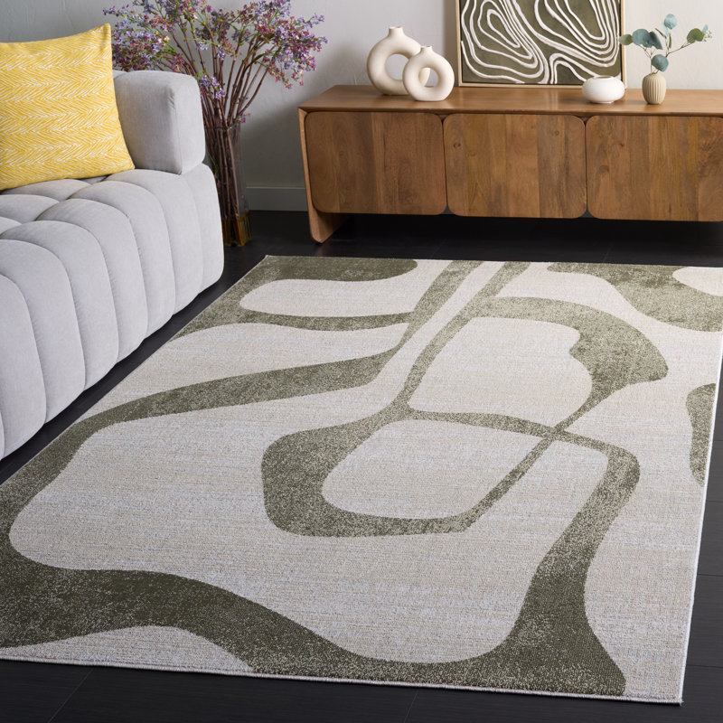 Marvel 650 Performance Abstract Rug, Rectangle 5'3" x 7'6"