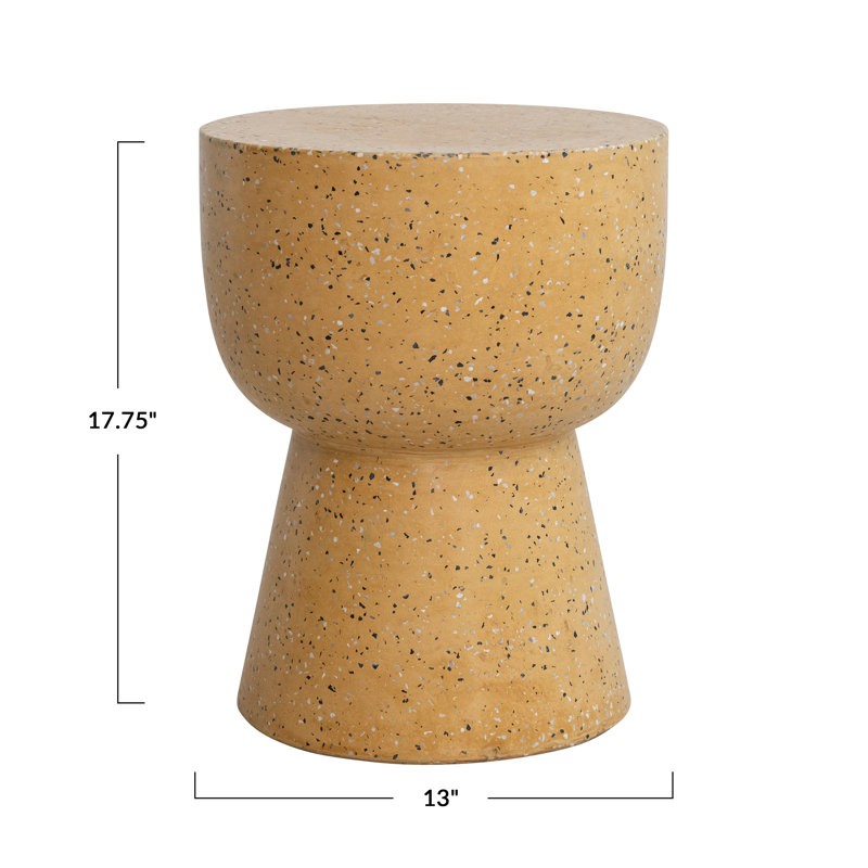 Tabouret de table rond Terrazzo