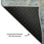 Tapis abstrait Gurubaksh AMF1160 lavable à la machine de qualité supérieure-714117560