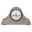 Horloge de cheminée Lakeside, cadre en bois franc Tambour avec carillon mécanique Westminster, mouvement à clé