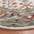 Hand Tufted Wool/Cotton Oriental Rug in Ivory/Grey-383790313