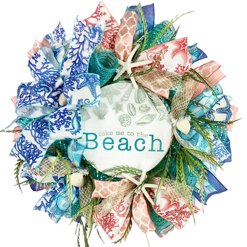 Handcrafted Faux Fern 18'' Wreath